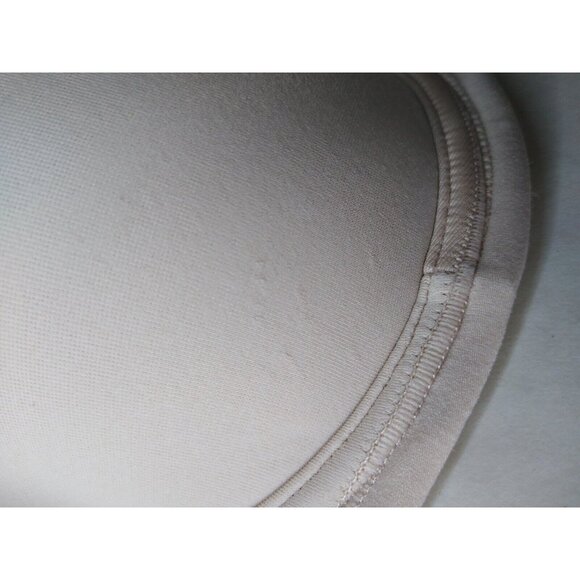 Vanity Fair 74380 Sz 38DD Beauty Back Full Figure Strapless Bra Rose Beige FLAW - Picture 4 of 9